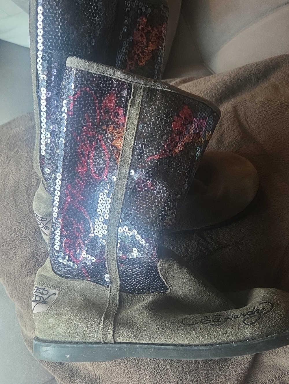 Women Don Ed Hardy Boots